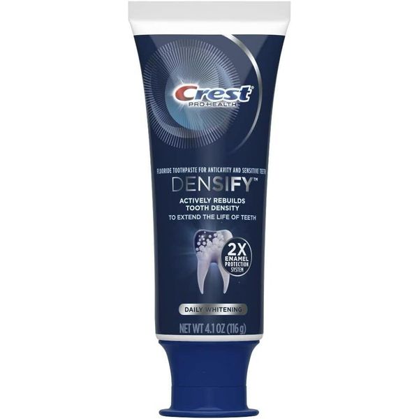 2x Crest Pro-Health Densify Daily Whitening Toothpaste 4.1 oz each Exp 01/2024 +