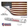 Tower Decals Laminated Texas Flag Distressed Wood Cornhole Board Vinyl Wrap