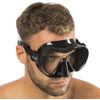 Cressi F1 Snorkeling Mask, Black