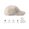 Etyepoh Baseball Cap Polo Style Classic 6 Panel Adjustable Sport Solid Sun Hat Unisex (Khaki)
