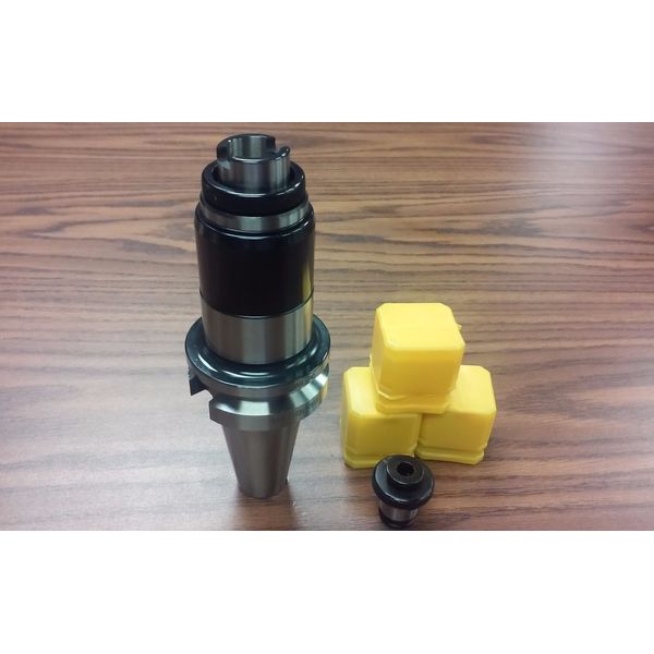 BT40 tapping head, w. any 3 positive drive TC312 P-type adapters