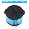 VF3500 Filter Replacement for Ridgid 3-4.5 Gallon Vacuum Cleaners 3 Layer