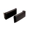 Pair Left Right Front Bumper Pads Inserts Caps For 2009-2014 Ford F-150 Pickup