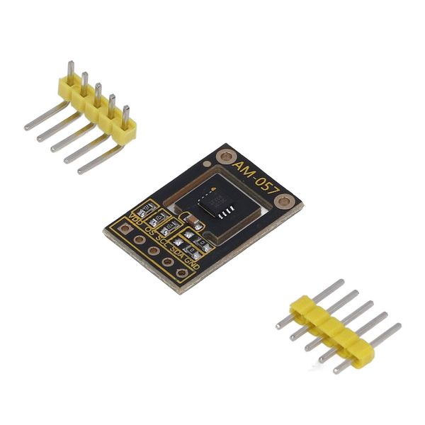 MAX30205 Temperature Humidity Sensor Module, 2.7‑3.3V Human Body Temp Sensor Board, 0.1°C Accuracy Body Sensor Module with Alarm, I2C Communicating Interface