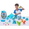 Smashers Dino Ice Age Pterodactyl Series 3 by ZURU Surprise Egg with Over 25 Surprises! - Slime, Dinosaur Toy, Collectibles, Toys for Boys and Kids (Pterodactyl)