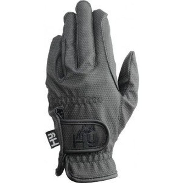 Hy5 Pro Competition Grip Gloves - Black - Small - Horse Equestrian Riding Gloves