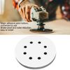 KSTE 125mm Diameter Soft Buffer Sponge Interface Cushion Pad for Sanding Pads (8 holes)