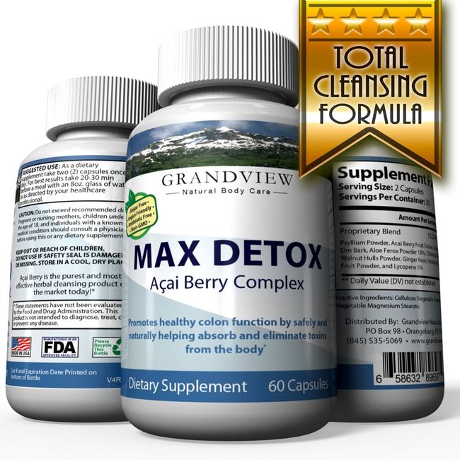 Max Detox - Grandview Natural Body Care