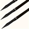 JIANZD 12pcs Vintage Armor-Piercing Arrows with Triangular Willow Leaf Replaceable Heads Boxed