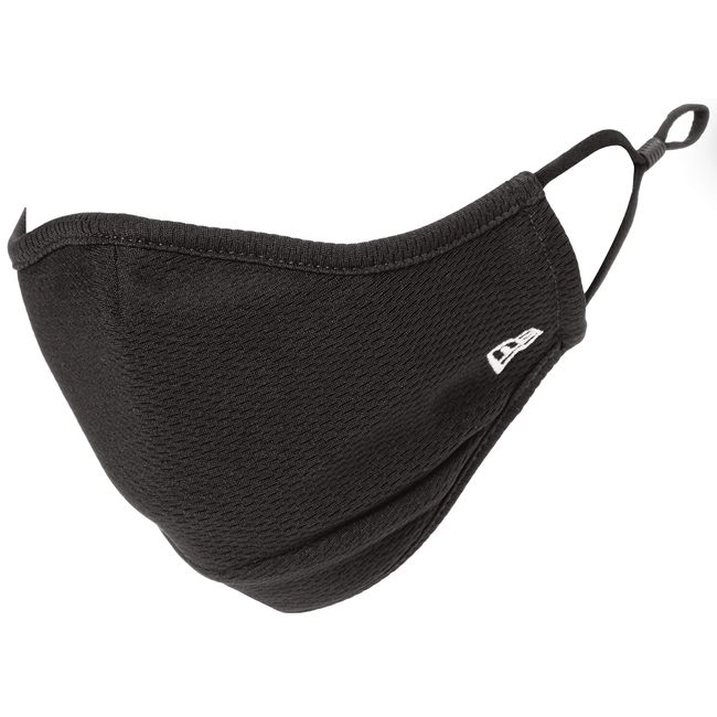 New Era Face Covering Mask, Black