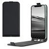 kwmobile Protective Case Compatible with Apple iPhone 11 - Mobile Phone Case - Flip Case Mobile Phone Case Black