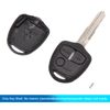 sourcing map Car 3 Buttons Blank Key Fob Remote Control Case Shell for Outlander