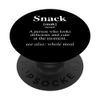 Funny Snack Definition | Black History Month PopSockets Swappable PopGrip