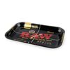 RAW Black Small Metal Tray, 27.5 x 17.5 cm, Black
