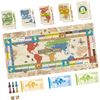 Lansay - Wealth of the World - Edition Green - Board Game for Children from 8 Years - Get a Maximum of Richessses - Educational Game Tactics & Family - 2 to 6 Players