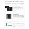 Waveshare RP2040-ETH Mini Development Board, RP2040 Ethernet Port Module, Raspberry Pi Microcontroller Development Board, Based On Official RP2040 Dual Core Processor