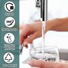Waterfall Swivelling Kitchen Sink Faucet 360° Universal Multifunctional 4 Modes