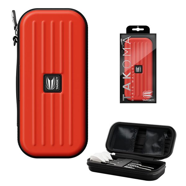 TARGET DART CASE TAKOMA WALLET RED