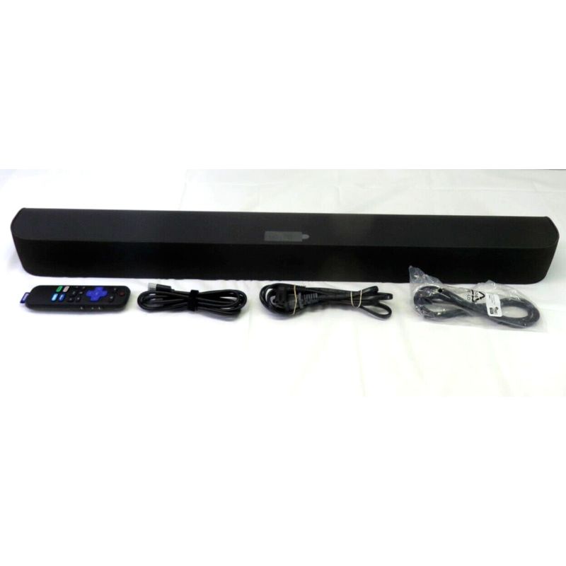 ROKU Streambar Remote Pro Smart Soundbar Media Streamer Model 9101XB ...