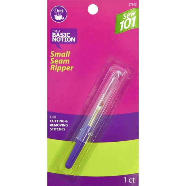 Dritz Sew 101, 1 Count, Small Seam Ripper, Purple