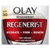 Olay Regenerist Day Face Cream With SPF30, Unique Formula With Vitamin B3 & Niacinamide, Instantly Hydrates For 24H, 50ml