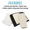 Top Glides PlushGrips Fleece Walker Grip Covers - Beige - 1 Pair