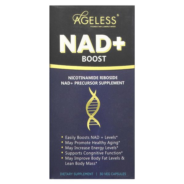 NAD+ Boost, 30 Veg Capsules