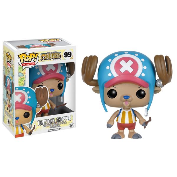 POP One Piece - Chopper (Tony Tony) Funko Vinyl Figure (Bundled with Compatible Box Protector Case) Multicolor 3.75 inches