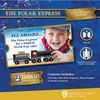 MasterPieces - Polar Express 2pc Wood Toy Train Set