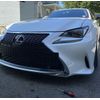 Front Bumper Tow Hook License Plate Mount Bracket Kit For Lexus RC 2015-2018 New