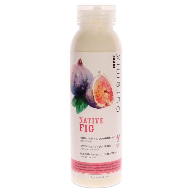 Puremix Native Fig Replenishing Conditioner by Rusk for Unisex - 12 oz