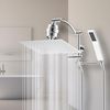 All Metal 12'' Filtered Rainfall Shower Head with Handheld Combo, High Pressure