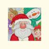 Bothy Threads Counted Cross Stitch Christmas Card Kit - Jolly Times
