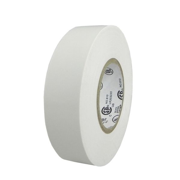 VINYL PVC ELECTRICAL TAPES FLAME RETARDANT 2" X 66',  2 ROLL  WHITE