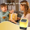 Aisuo Night Light-5 in 1 Bedside Lamp with Bluetooth Speaker, 12/24H Digital ...