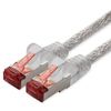 1CONN Cat6 network cable 2m transparent Ethernet cable Lankabel Cat6 Lan network cable Sftp Pimf patch cable 1000 Mbit s