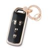 Nacalikeey Snow Key Holder, Cute Key Case, Sparkling Key Case, Black