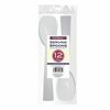 1 of Party Essentials 9.5" Serving Spoon Sets - White 12 Ct.