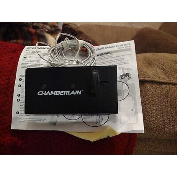 Chamberlain 841CB Automatic Garage Door Deadbolt Lock also works w/Liftmaster