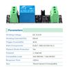 6pcs 1 Channel DC 3V Relay Power Switch Module with Optocoupler Relay Module Isolated Drive Control for ESP8266 Microcontroller Development Board 3V Logic Level