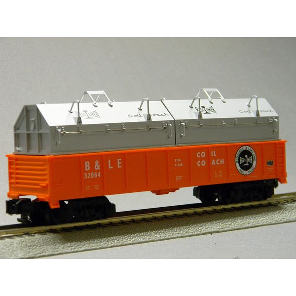 American Flyer A/F B&LE Gondola W/Coil Covers