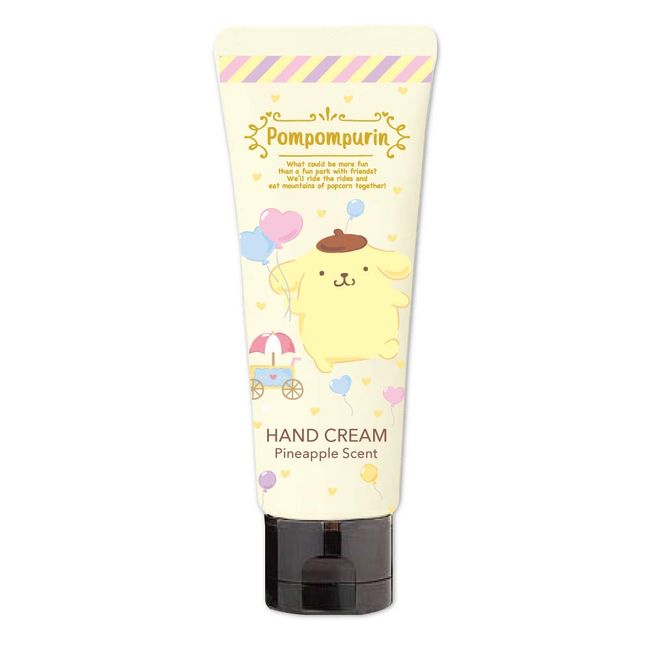 Santan Character Hand Cream Pompompurin Pineapple Scent 50g Body Cream 50g (x1)