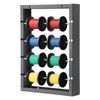 VEVOR Wire Spool Rack 4Adjustable Rods Spool Holder Wall Mounted 150lbs Capacity