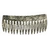 French Amie Classy 16 Teeth Opera Handmade Medium Celluloid Acetate Side Hair Comb
