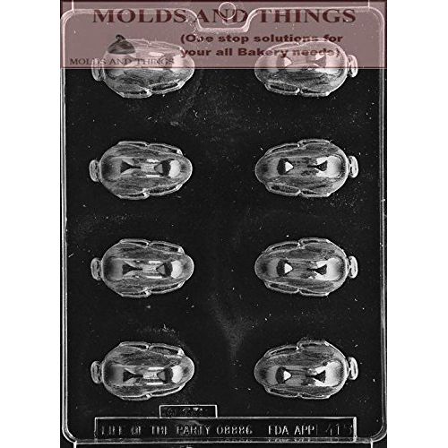MOLDS AND THINGS Baby Sleeping Easter Bunny Chocolate Candy Mold with Copywrited Candy Making Instruction