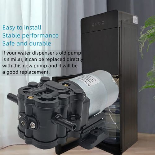 DC 12V Water Dispenser Water Pump 1.6LPM 35PSI Self-priming 1.3m, Suitable for Water Dispenser, Cooler, Drinking Water System Projects