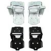 4PCS Upper and Lower Hinge Kit For 1970-1981 Camaro Firebird Door Hinges