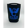 Wilson Combat Logo  Beer / Soda Koozie - Black/Blue