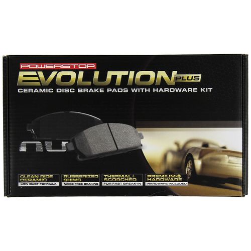 Power Stop 17-1212 Rear Z17 Ceramic Brake Pads For 2013-2018 Lexus ES300h | 2007-2018 ES350 | 2008-2018 Toyota Avalon | 2007-2022 Toyota Camry [Application Specific] | 2006-2018 Toyota Rav4