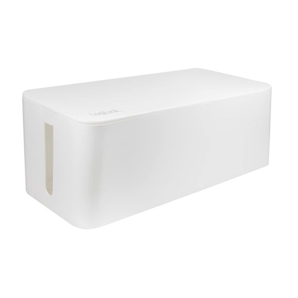 LogiLink KAB0063 LogiLink Cable Box. 40.7 cm Length, White, White